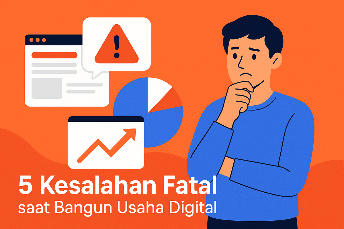 5 Kesalahan Fatal saat Bangun Usaha Digital