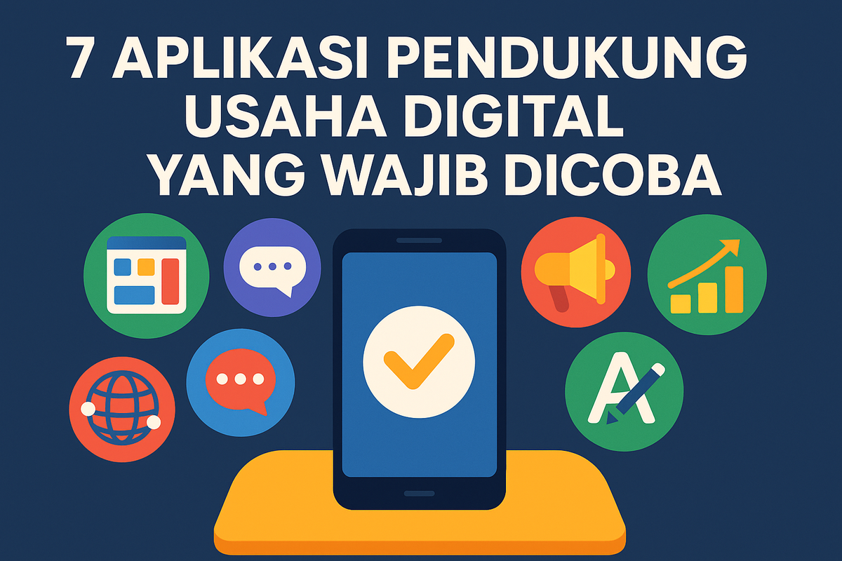 7 Aplikasi Pendukung Usaha Digital yang Wajib Dicoba