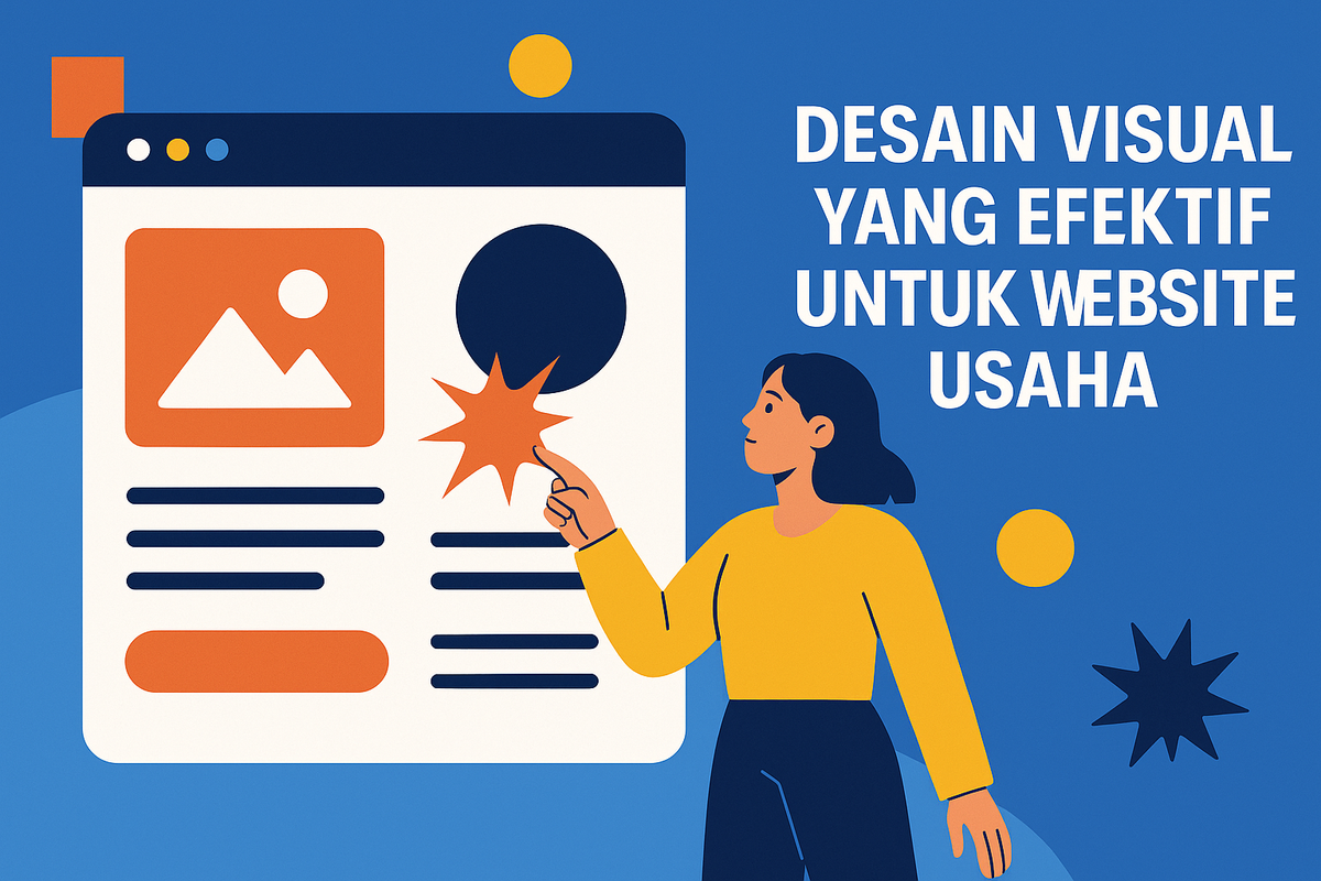 Desain Visual yang Efektif untuk Website Usaha