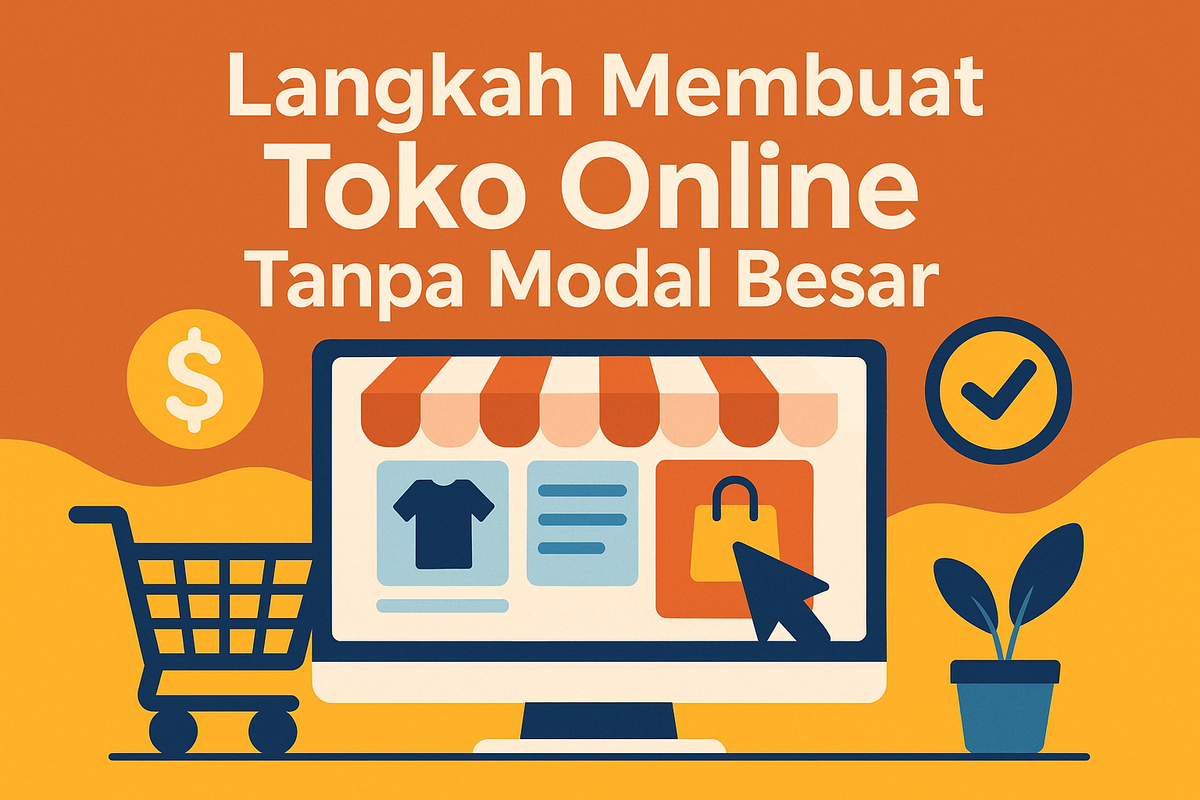 Langkah Membuat Toko Online Tanpa Modal Besar