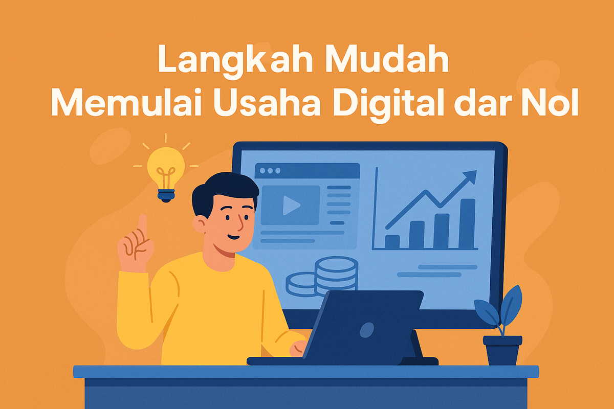Langkah Mudah Memulai Usaha Digital dari Nol