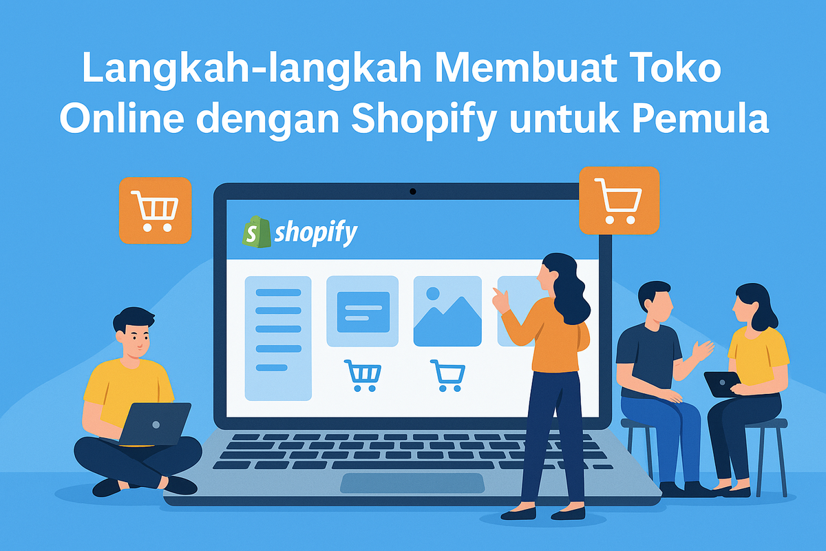 Langkah-langkah Membuat Toko Online dengan Shopify untuk Pemula
