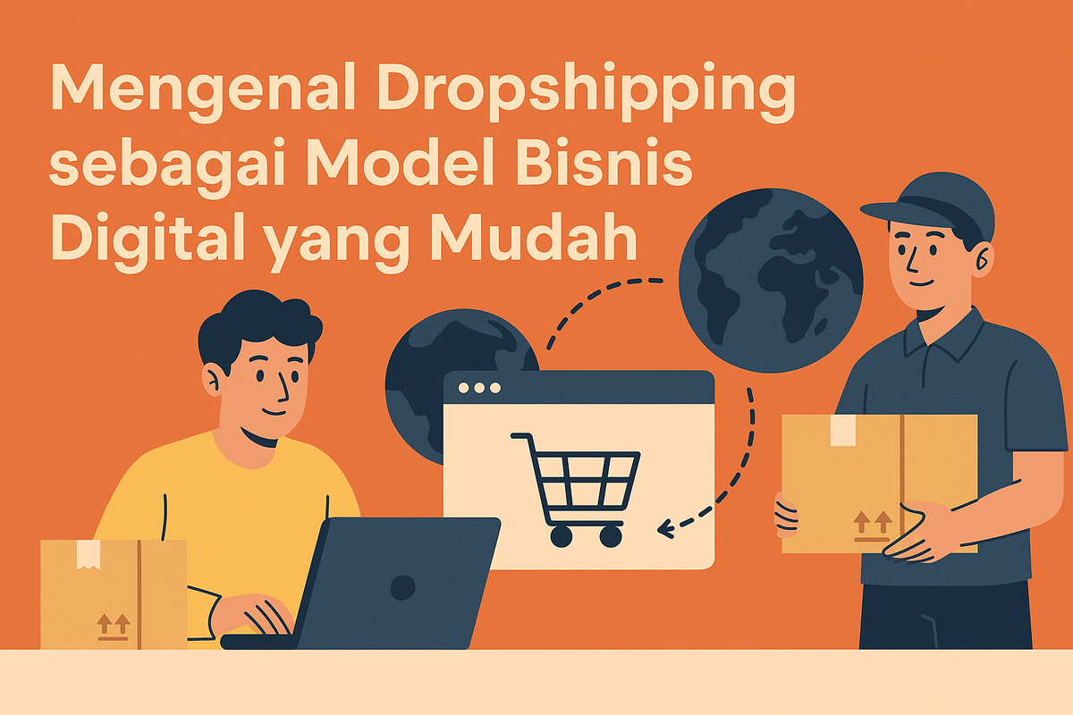 Mengenal Dropshipping sebagai Model Bisnis Digital yang Mudah