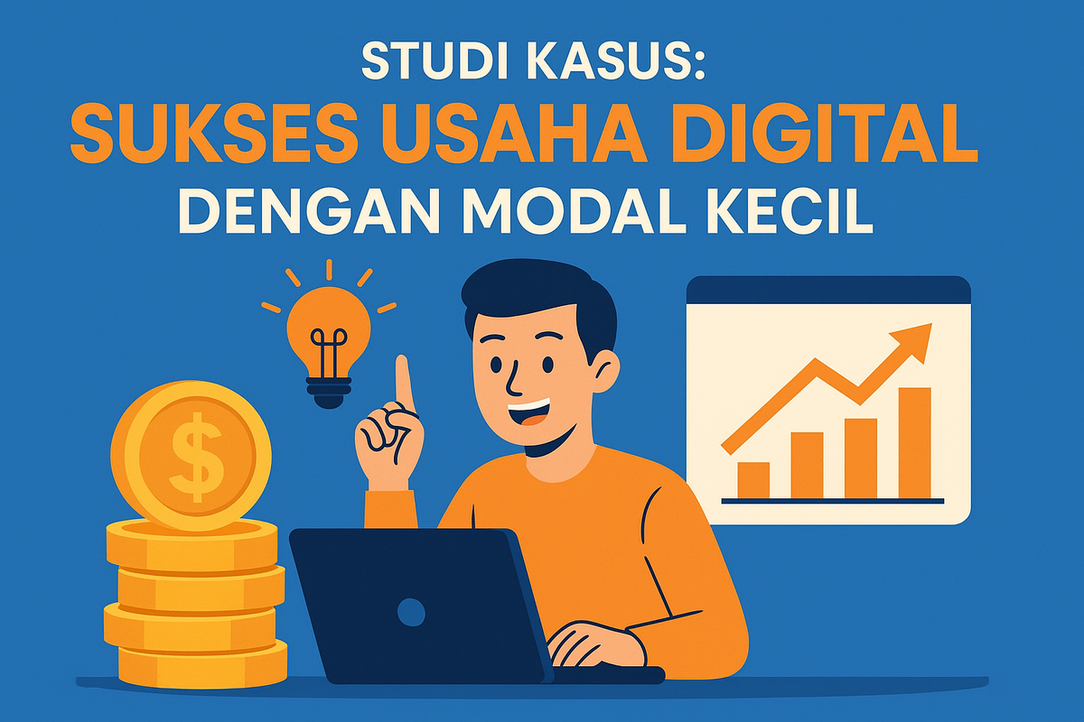Studi Kasus: Sukses Usaha Digital dengan Modal Kecil